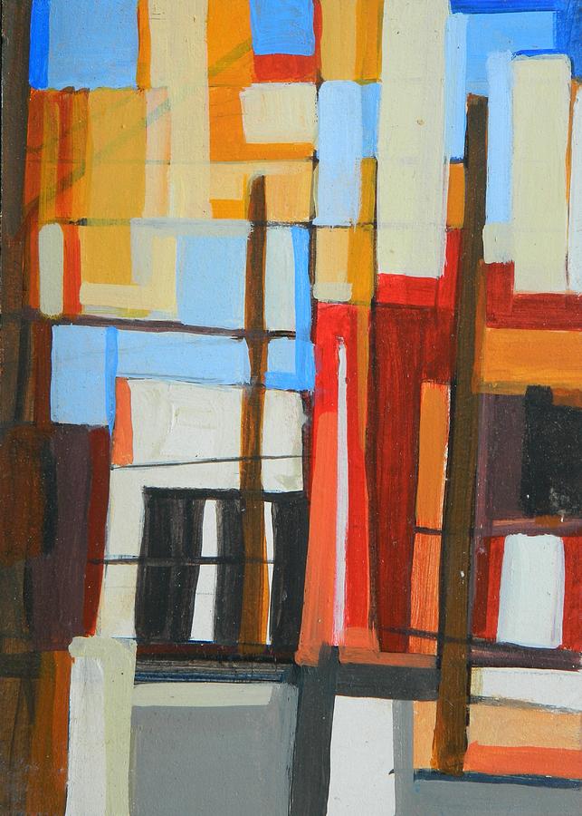 Brooklyn Abstract Painting by Ron Erickson
