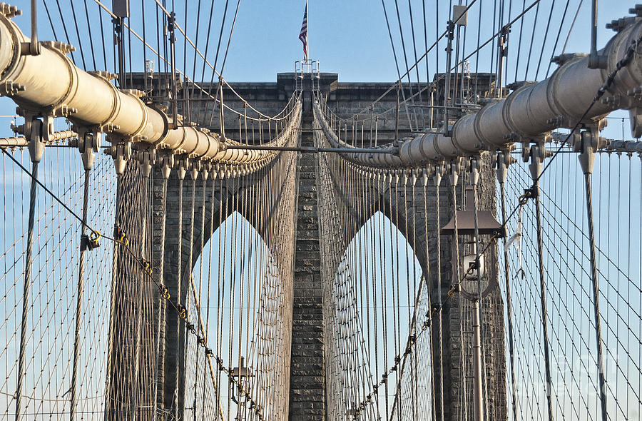 Brooklyn Bridge 2 Photograph by Steve Purnell