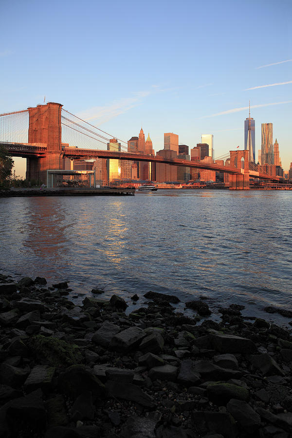 Brooklyn Bridge And Nyc Skyline Photograph by Massimo Pizzotti
