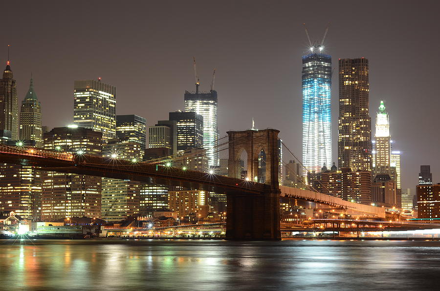 Brooklyn Bridge Photograph by Eliyas Jeffay