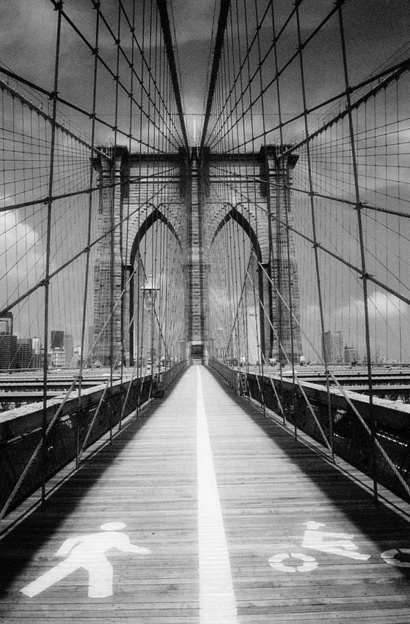 Brooklyn Bridge Infrared by Dave Beckerman Brooklyn Bridge Infrared by Dave Beckerman