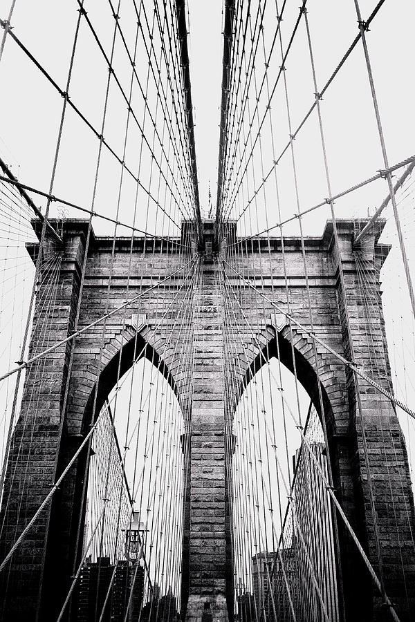 Brooklyn Bridge Photograph by Joann Vitali