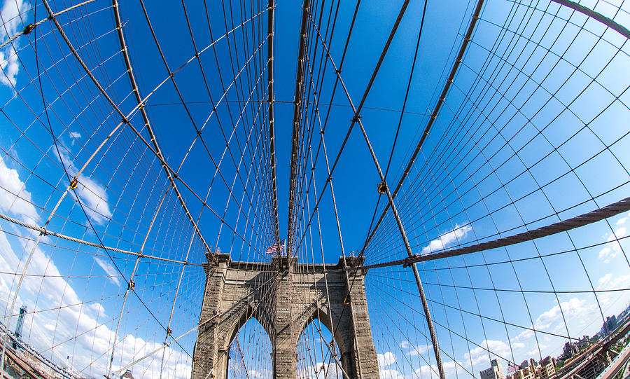Brooklyn Bridge Photograph by Jody Lane