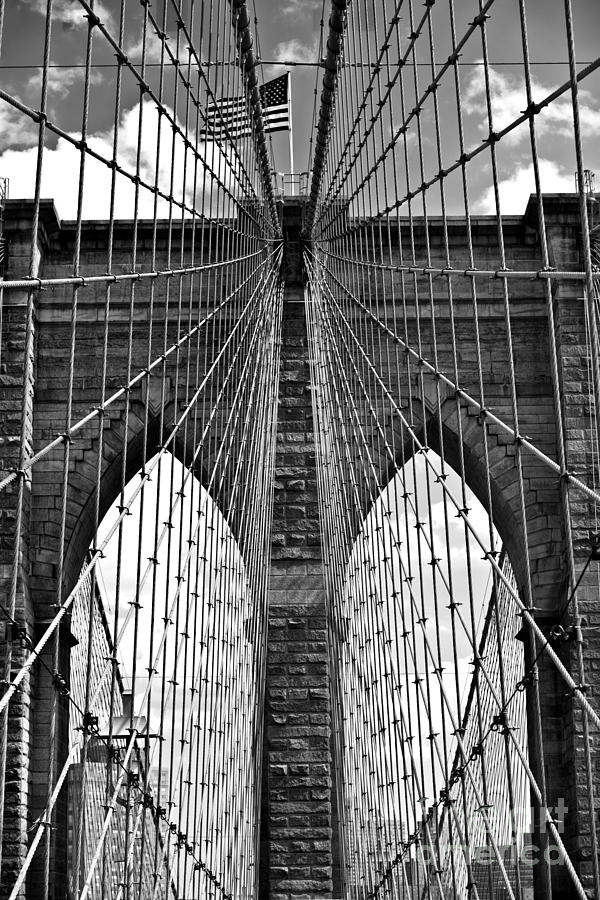 Brooklyn Bridge New York City Photograph by Peter Dang