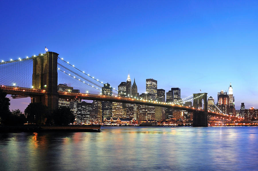 Brooklyn Bridge Photograph by Paul Van Baardwijk - Fine Art America