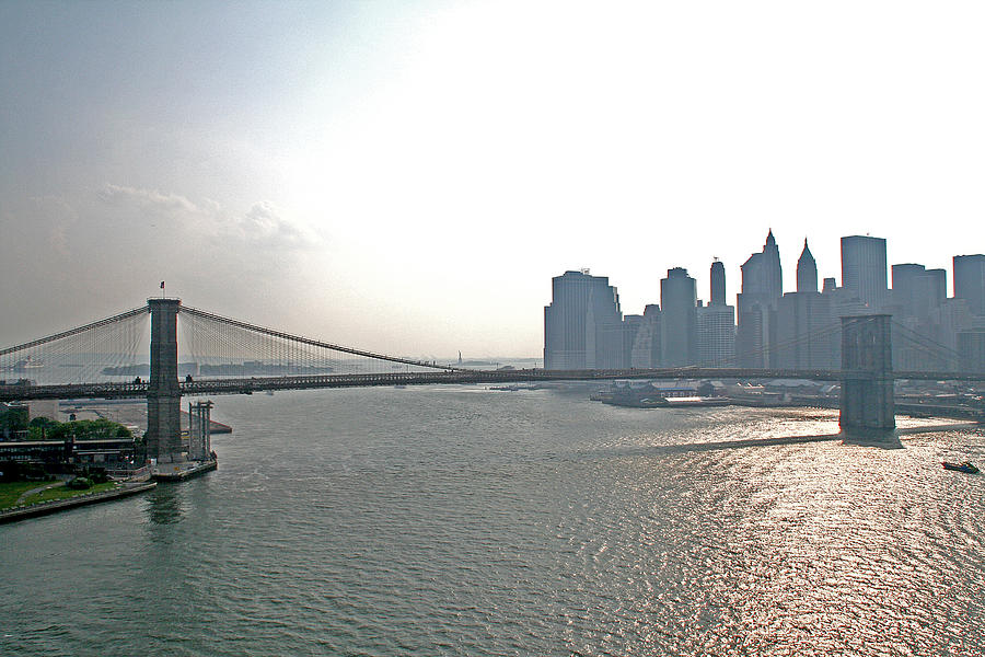 Brooklyn Bridge - New York, N.Y. #1 Photograph by Richard Krebs