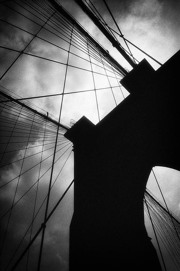 Brooklyn Bridge Silhouette Photograph