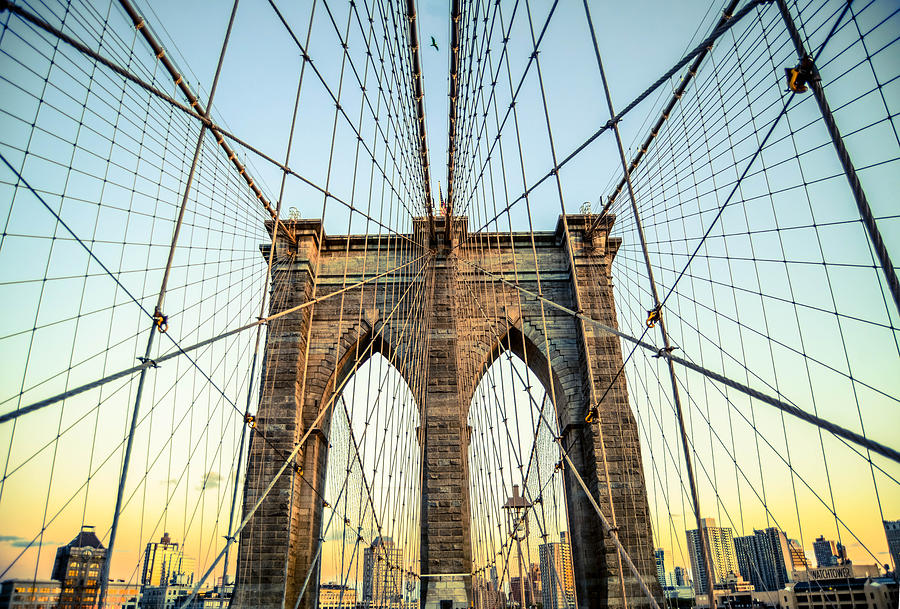 Brooklyn Bridge Photograph by Stacey Granger