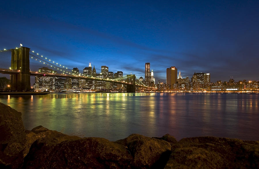 Brooklyn Bridge Photograph by Svetlana Sewell