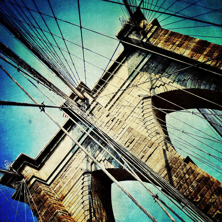 Brooklyn Bridge Tilt Photograph by Natasha Marco