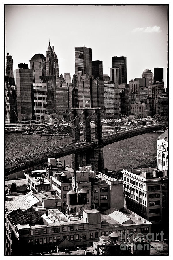 Brooklyn Bridge View 1 Photograph by Madeline Ellis