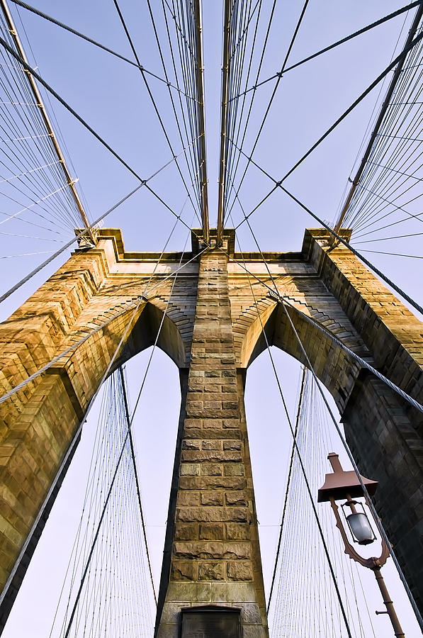 Architecture Photograph - Brooklyn Bridge01 by Svetlana Sewell