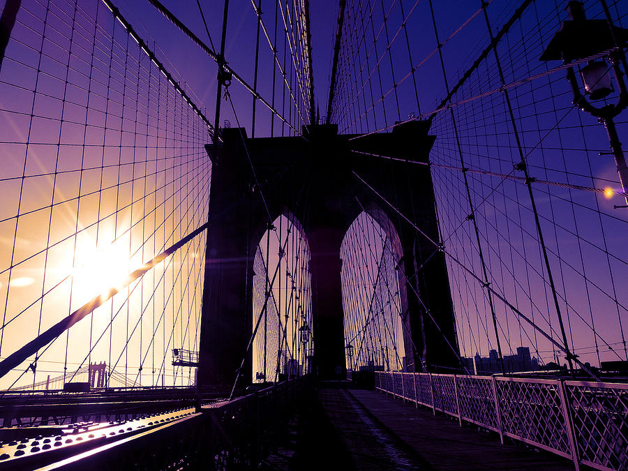 Brooklyn Bridge Photograph - Brooklyn by Jessica Stiles