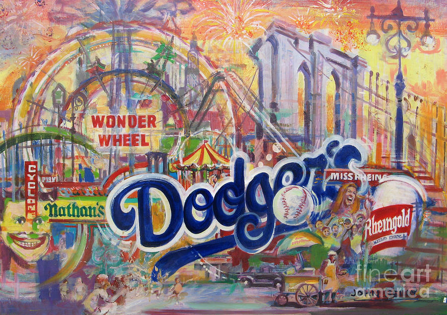 Brooklyn Dodgers Drawings for Sale - Fine Art America