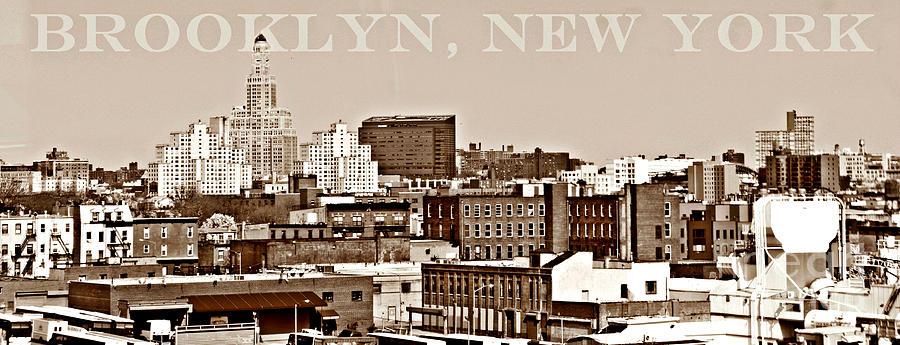 Brooklyn Photograph - Brooklyn New York by Lilliana Mendez