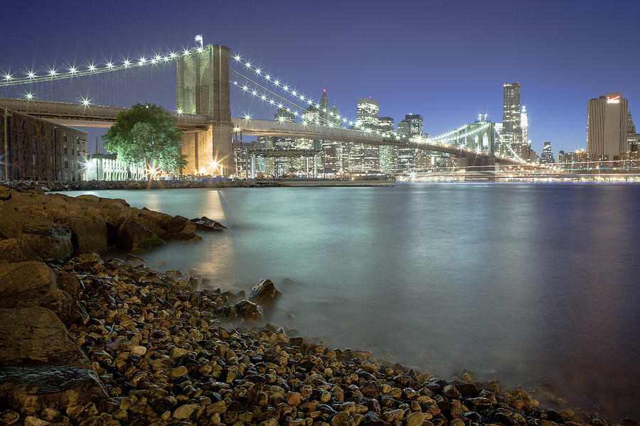 Brooklyn Night Photograph by Mike Lang