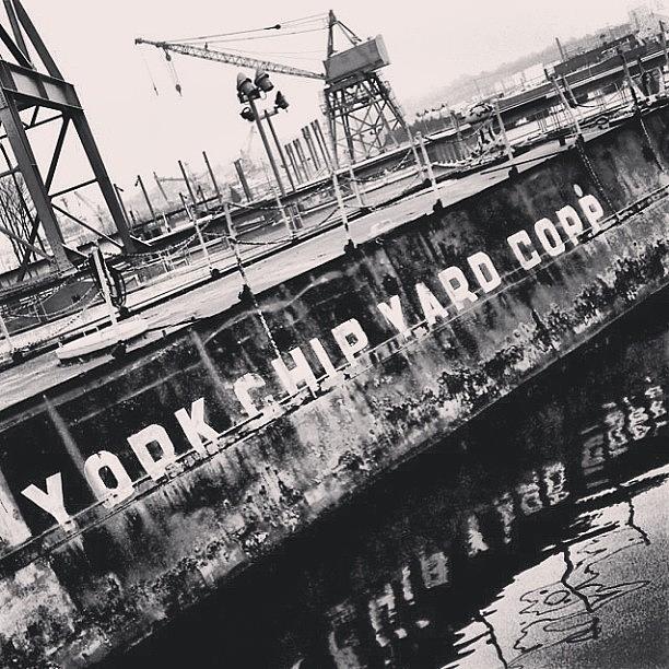 Brooklyn Photograph - #brooklyn #redhook #newyork #urbandecay by Matthew Bryan Beck