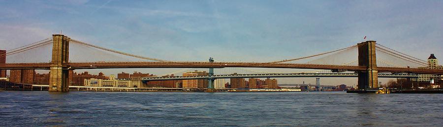 Brooklynn Bridge of New York City Photograph by Bruce Bley