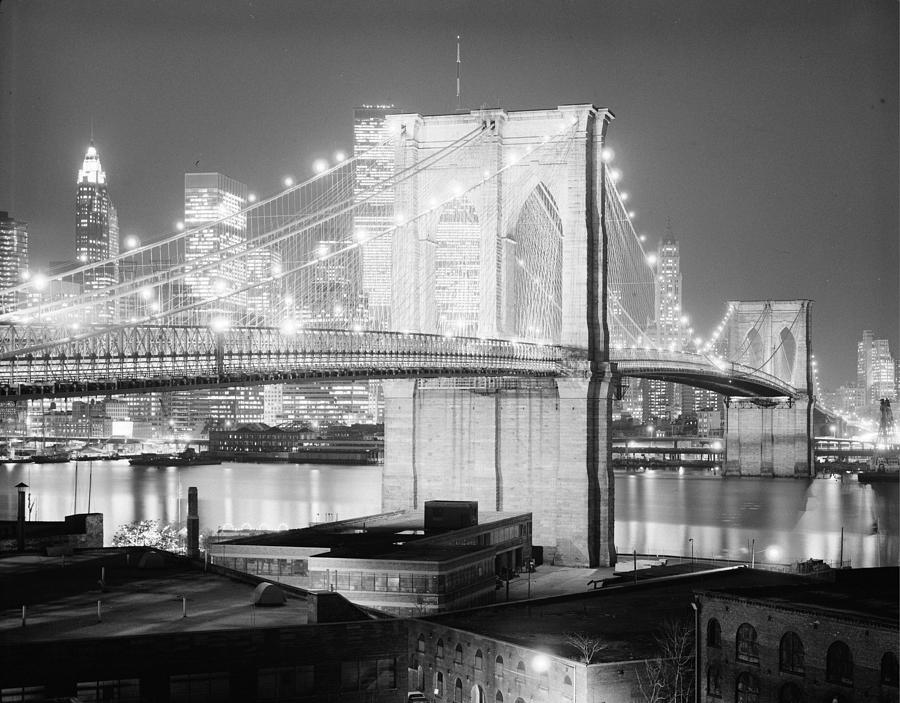 Brookyln Bridge Photograph by Allen Beilschmidt