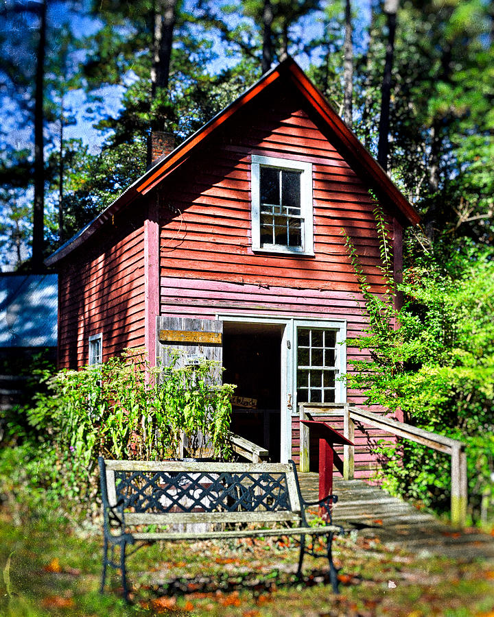 Broom House at Furnace Town Photograph by Bill Swartwout