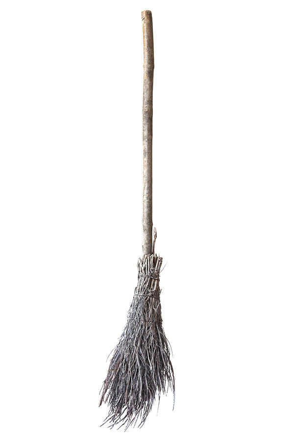 Broom Made Of Twigs Photograph by Sitade