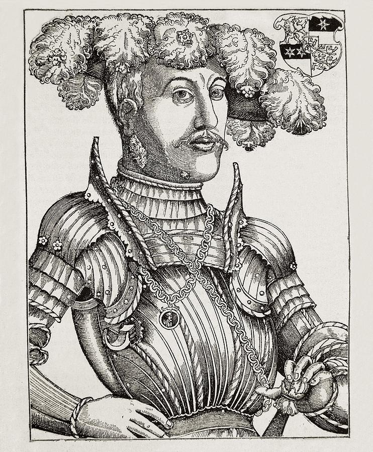 Portrait Photograph - Brosamer, Hans 1500-1554. Philip by Everett