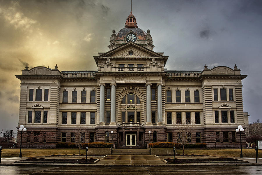 Brown County Courthouse Photograph by Thomas Zimmerman Fine Art America
