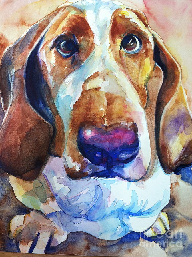 Brown Eyes Painting by Maria Reichert - Fine Art America