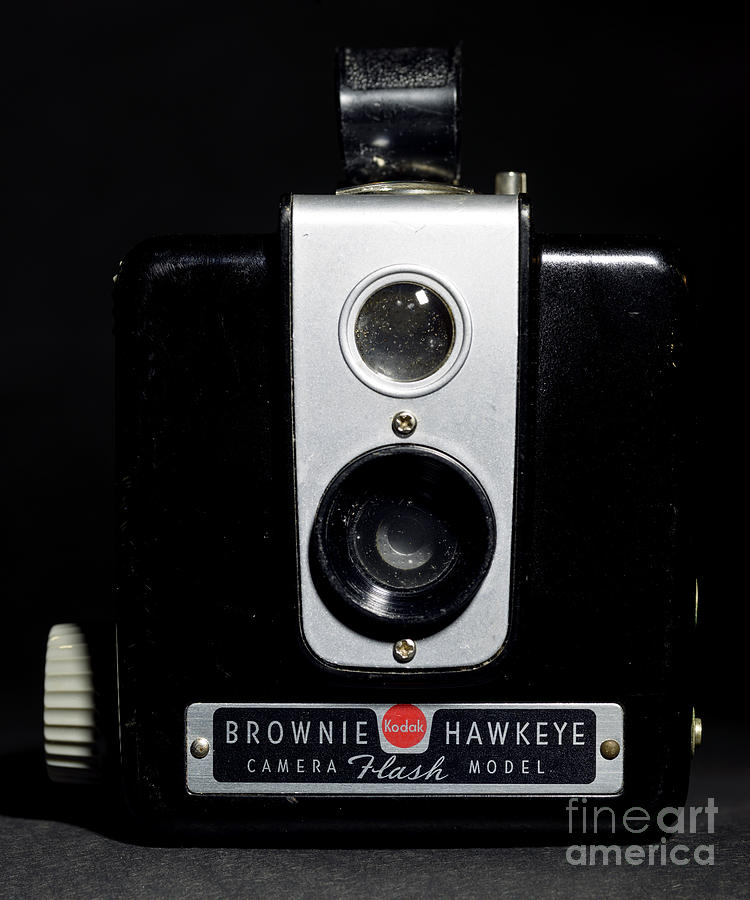 Brownie Hawkeye Flash Camera Photograph by Art Whitton