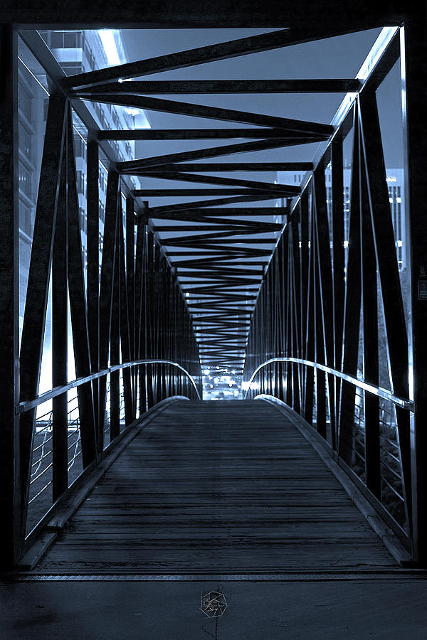 Richmond Photograph - Browns Island Bridge by Brian Archer