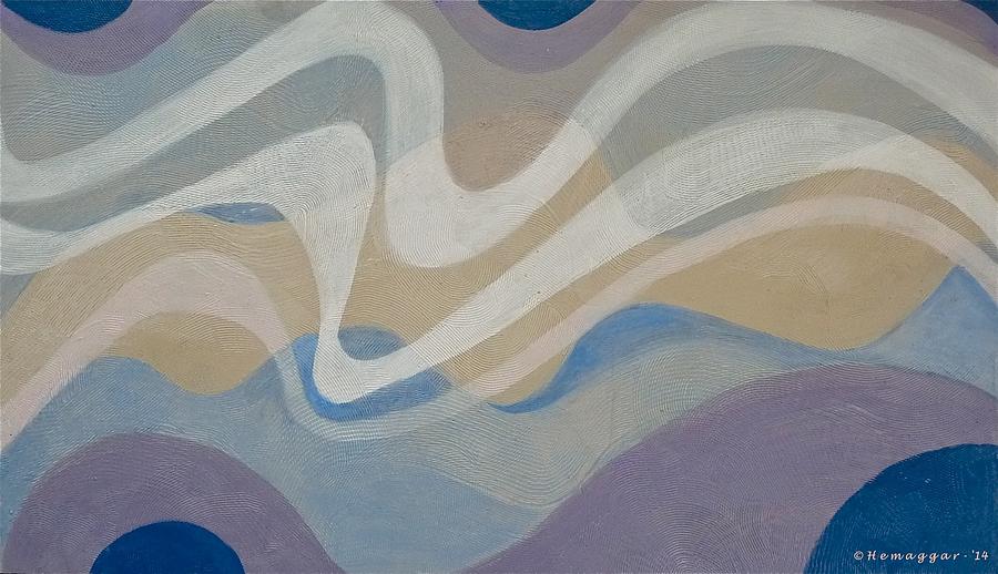 Breeze Painting - Brrreeezzzeee by Hemu Aggarwal Breeze Painting - Brrreeezzzeee by Hemu Aggarwal
