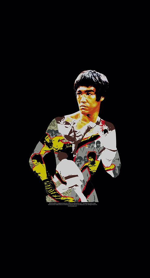 Bruce Lee - Body Of Action Digital Art by Brand A