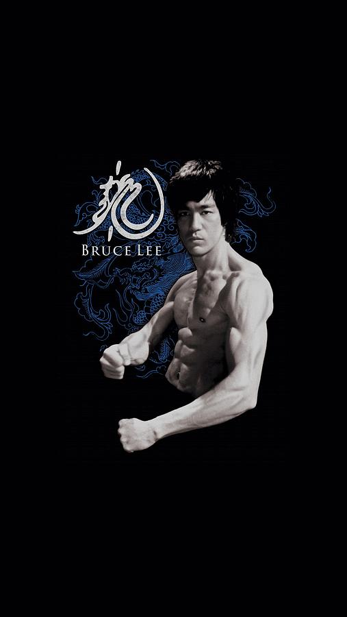 Bruce Lee - Dragon Stance Digital Art by Brand A