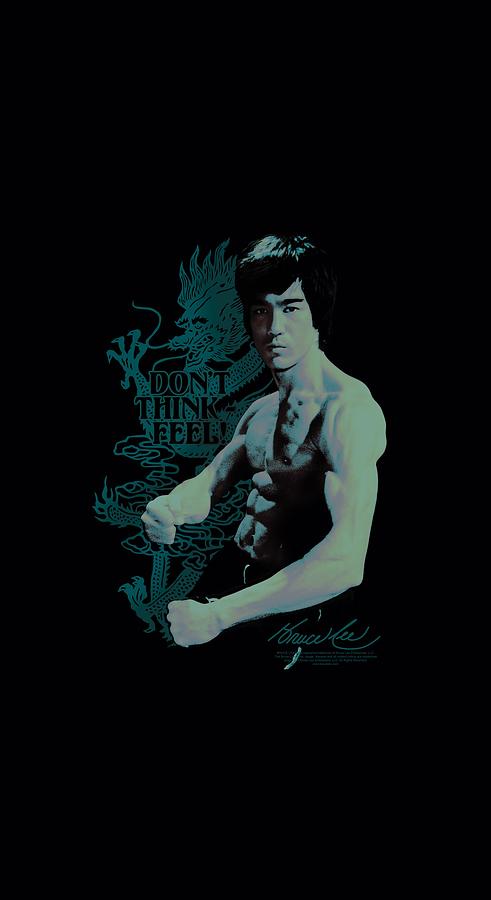 Bruce Lee - Feel Digital Art by Brand A