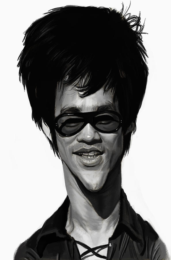 Bruce Lee Digital Art by Sri Priyatham - Fine Art America