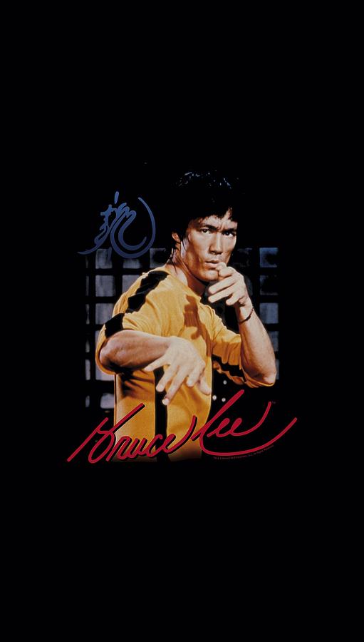 Bruce Lee - Yellow Jumpsuit Digital Art by Brand A