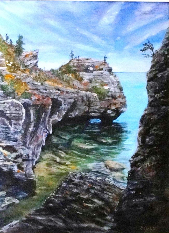 Bruce Peninsula Vista Painting by Brent Arlitt