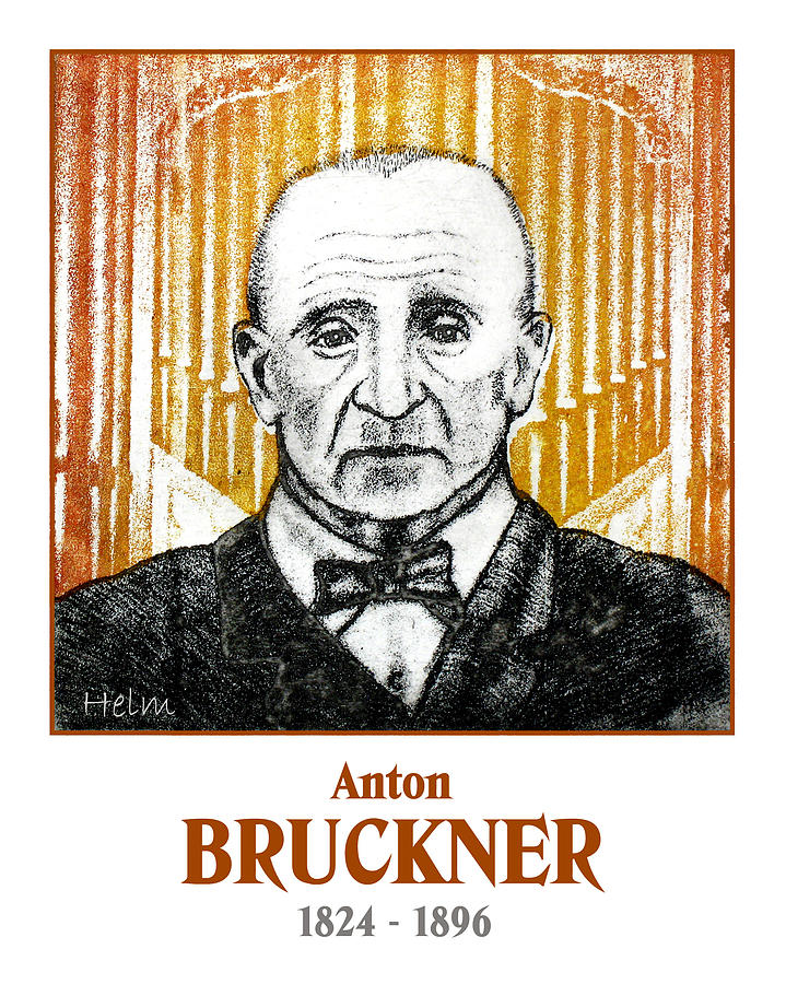 Bruckner Drawing by Paul Helm