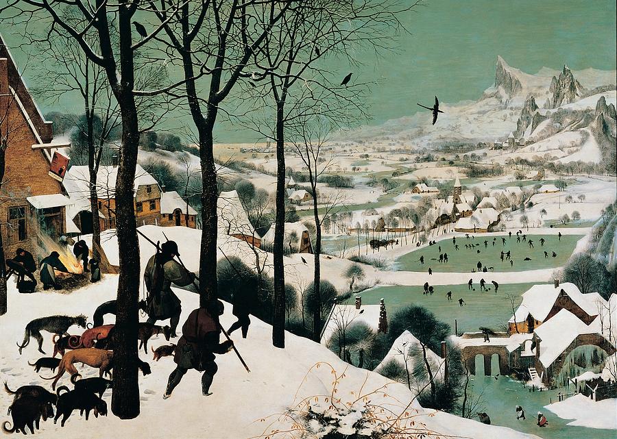 Winter Photograph - Bruegel Pieter Il Vecchio, The Hunters by Everett