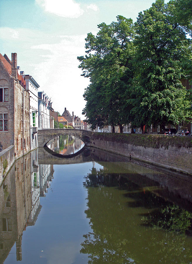 Bruges Canal Photograph by Jen THOMPSON - Pixels