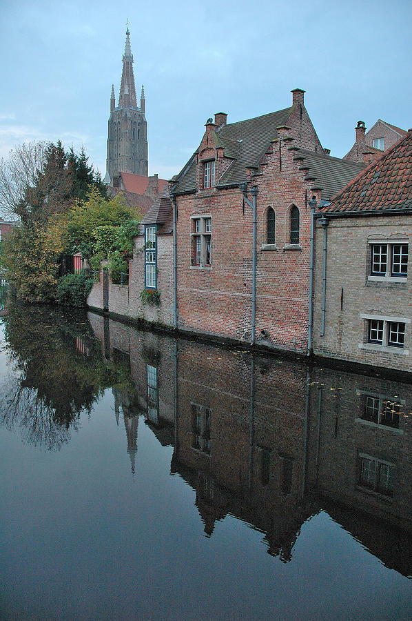Bruges Canal Photograph by Steven Richman
