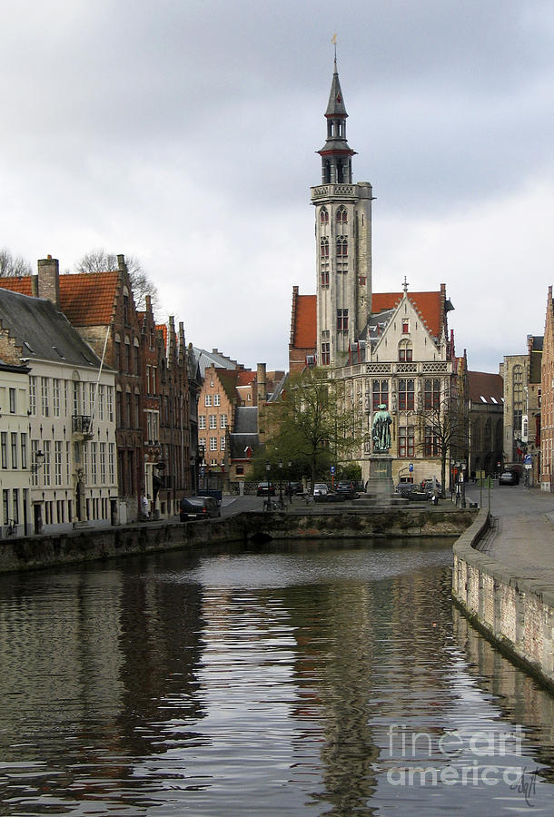 Brugge Canal Photograph by Victoria Harrington