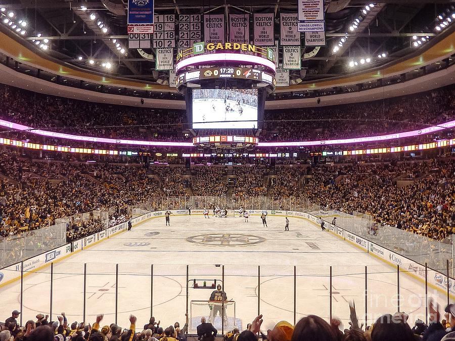 Bruins Game Time Photograph by Mike Ste Marie