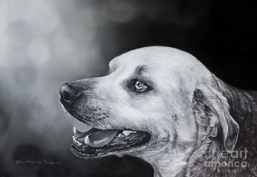 Dog Pastel - Bruiser by Joni Beinborn