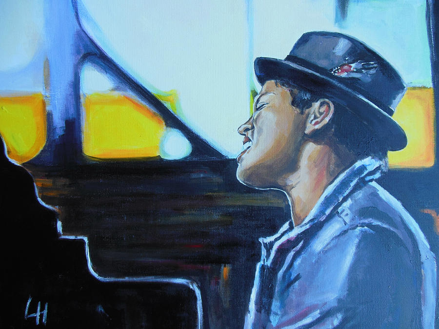 Bruno Mars Painting by Lucia Hoogervorst