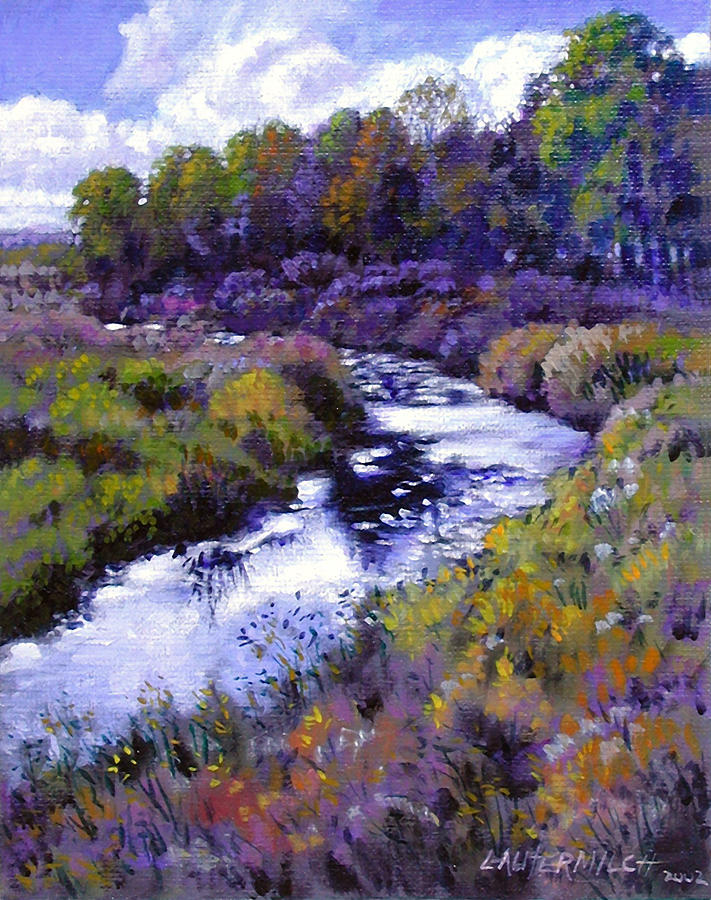 Brush Colorado Painting by John Lautermilch