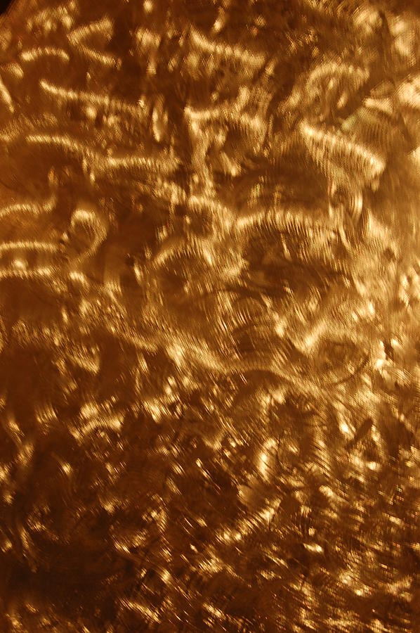 Brushed Metal Glow Photograph by Linda Brody