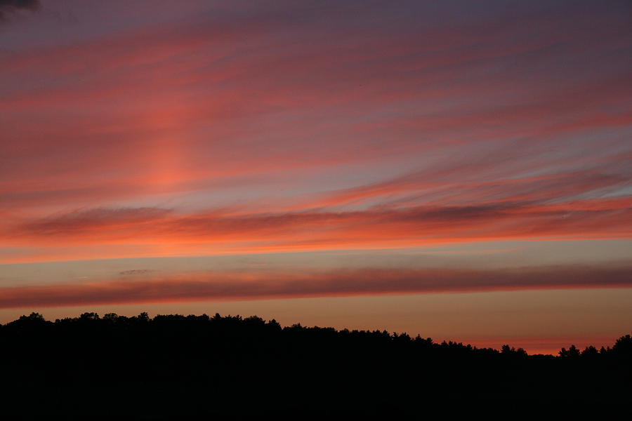 Sunset Photograph - Brushstrokes by Neal Eslinger