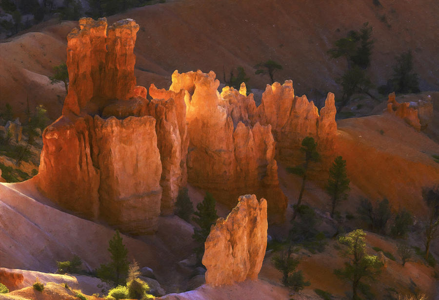 Grand Canyon National Park Photograph - Bryce Canyon 39 by Ingrid Smith-Johnsen