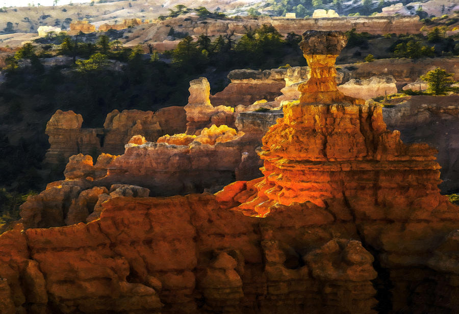 Grand Canyon National Park Photograph - Bryce Canyon 6 by Ingrid Smith-Johnsen